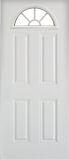 6 Panel – Half-Moon Glass